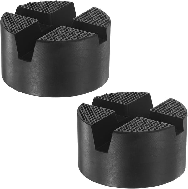 M METERXITY 1-Pack Floor Jack Rubber Pad, 3.1 Inch Dia Universal Rail