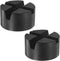 M METERXITY 1-Pack Floor Jack Rubber Pad, 3.1 Inch Dia Universal Rail