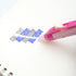 M&G 6 PCS Retractable Erasable Gel Pens, Black Ink Gel Pens for Note Taking and Crossword Puzzles