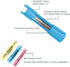 DINGYUAN 200pcs Waterproof Butt Connectors, Heat Shrink Marine Wiring Connectors, Crimp Butt Splice Terminal Kit