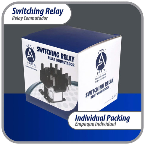 General Purpose Switching Relay APSWR-342, 90-342, 208-240 VAC Coil, DPDT for HVAC and Electrical Installations