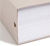 Smead TUFF Extra Capacity Box Bottom Hanging Folder - 4" Expansion, 1/3-Cut Easy Slide Tab, Legal Size, Steel Gray