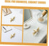 2Pcs Ciieeo Decorative Knobs Elegant Drawer Pull Handles for Furniture Dresser Shoe Cabinet and Bedside Table High Wear
