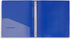 Blue Summit Supplies 3 Ring Plastic Binders, 1 Inch Light Flexible Plastic, Assorted Colors, 6-Pack
