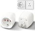 OFOAEEA 2 Pack Europe to US Plug Adapter, EU to US Travel Converter for Spain France Type C/E/F Plugs