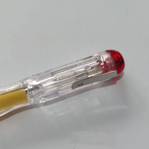 Fielect 2pcs Tester Screwdriver, Circuit Tester Pen, Electric Contact Voltage Tester 100-500V Dual Head