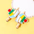 Back to School Hair Clips, Cute Schoolbag Book Hair Clips, Fun Hair Accessories for Teacher Students