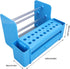 Screwdriver Rack Small Tool Storage Desk Tool Holder Work bench Organizer Aluminum Alloy Dark Grey Desktop Screwdriver