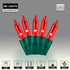 100LIGHTS 5.98m Set RED Extra-Bright with End Connectors Christmas Decorative Lights UL Certified Mini String Light