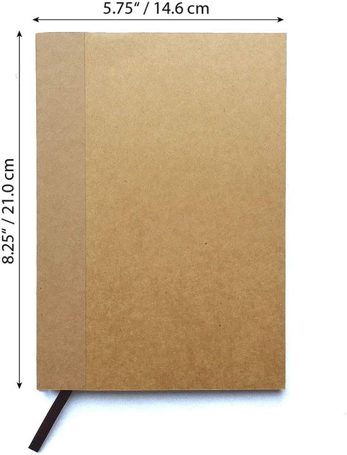Lined Paper Refill Notebooks – for Sovereign-Gear Refillable Leather Journal – Eco Friendly Acid-Free & Tree-Free Recycled Sheets A5 Ruled Notepad 8.25 x 5.75” with 240 Soft Pages and Bookmark by Sovereign-Gear