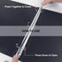 ViVin 1.5 Inch Round Ring View Binder, 300-Sheet Capacity, Basic 3 Ring Binder, 6 Pack (Black)