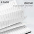 Lined Notebook Spiral Notebook 8.5" x 5.7" - 4 Pack A5 Lined Notebook, 120 Pages, 100 GSM Thick Paper for School, Office