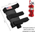 Ohleats Roll Bar Fire Extinguisher Holder, Adjustable Fire Extinguisher Mount Strap with American Flag Pattern, Car