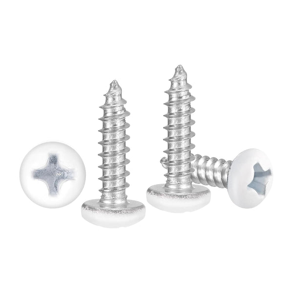 METALLIXITY Phillips Pan Head Self Tapping Screws(M3x12) 100Pcs, Carbon Steel Self Drilling Screw