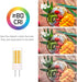 GY6.35 LED Bulbs 12V, T4 JC Type Bi-Pin Base, Warm White 3000K, 35W Halogen Replacement, Non-Dimmable, 4-Pack