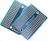 9pcs Mini Solderable BreadBoard PCB Prototype Shield Board, Double Sided Tinned Gold Plated for Arduino