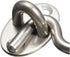 POWERTOOL Cabin Hook, 1pc Heavy Duty Lock Hook and Eye Latch, Solid Stainless Steel Door Lock for Window