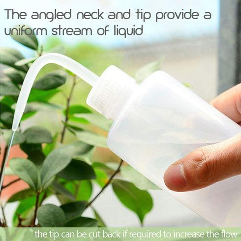 Valchoose 250ml 500ml Plastic Wash Bottle - Medical Squeeze LDPE Succulent Watering Bottle, 2PACK