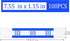 ESSENTIAL 100 7.5 1.15 Inches, ($100 Pcs Currency Straps - Bill Wrappers, x Money Bands to Organize Bills, ABA Standard