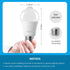 Motion Sensor Light Bulbs, 13W(100W Equivalent), A19 E26, 5000K Cool White, Dusk to Dawn Sensor, 4 Pack