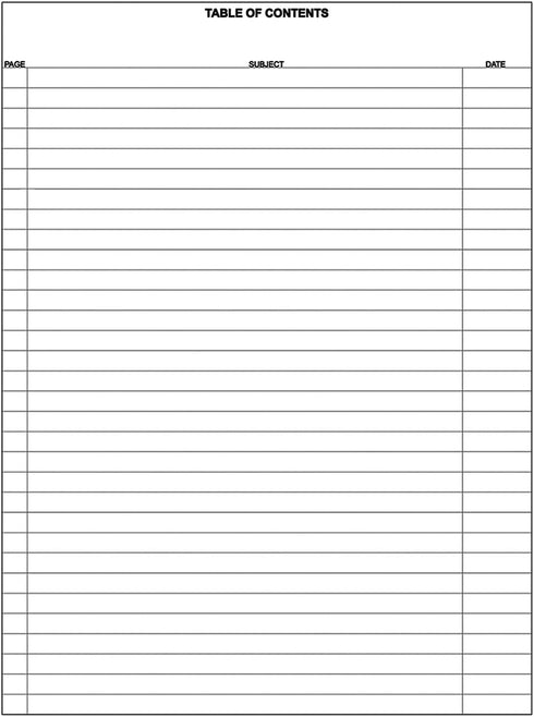 BookFactory 120 8.5''x11'', (XLog-120-7CS-A-L-Black(Copier Copier Log Book/Journal/Logbook - Page, Black Hardbound Log