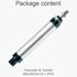 Pneumatic Air Cylinder: 25mm Bore 100mm Stroke, Mini Single Rod Double Action MAL 25 X 100