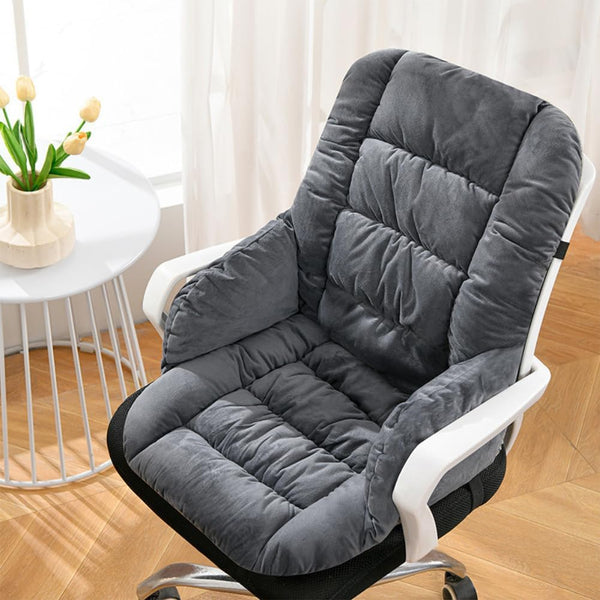 Gujuja Desk Chair Cushion Office Chair Pad with High Back Support Seat Cushion
