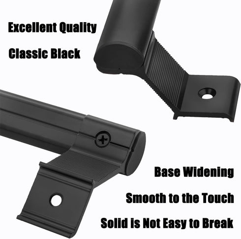 2PCS Replacement Sliding Door Pull, 8" Aluminum Sliding Glass Door Handle, Sliding Screen Door Handle for Home