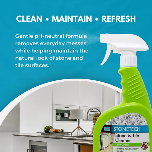 24OZ (709ML) STONETECH Stone & Tile Cleaner, Spray Bottle