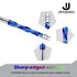 1/4" 1-1/8" 3",Carbide Compression Spiral Flush Trim Router Bit with Double Ball Bearing, Shank Cutting Length Extra