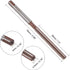 uxcell Hand Reamer 4.5mm Alloy Tool Steel H8 6 Straight Flutes Hand Milling Cutter Tool Metric Reaming Drill Bit for Metal