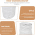 Lurrose Paper Floor Lamp Shade Japanese Style Standing Lamp Shade Nordic Simple Lamp Cover White Paper Shade