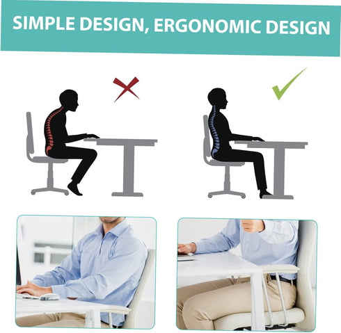 Ergonomic Memory Foam Lumbar Support Cushion | Ideal for Office Chairs & Car Use