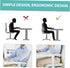 Ergonomic Memory Foam Lumbar Support Cushion | Ideal for Office Chairs & Car Use