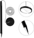 Secure Pen with Adhesive Chain and Holder, Black Ink, 14 Pieces for Home Office Supplies