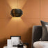 (1PCS) LightInTheBox Modern Wall Light, Black Indoor Wall Light Metal Wall Sconce for Home Theater, Staircase