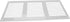 Vent Systems 12'' x 6'' Inch White Air Vent Cover, Metal Air Return Grill with Pest Guard Screen for Home Improvement