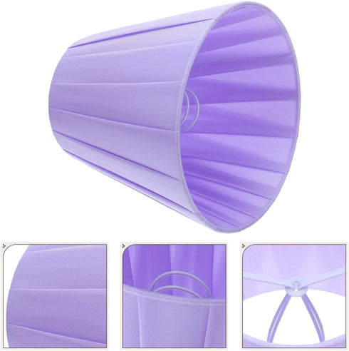 5.51X3.54X5.11In DOITOOL Multi-Purpose Lampshade Accessory Stylish Fabric Light Cover for Table Floor Lamps Soft Eye