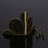 12Pcs 1.18"x1.18"x1.18" dophee Antique Brass Box Corner Protectors Edge Safety Guards Cabinet Furniture Desk Jewelry