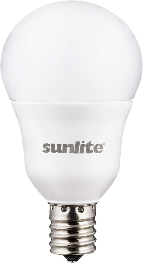 Sunlite 80334-SU LED A15 Light Bulb, 6 Watts (40W Equivalent), E17 Base, 480 Lumens, Dimmable, 3000K Warm White, 1 Count