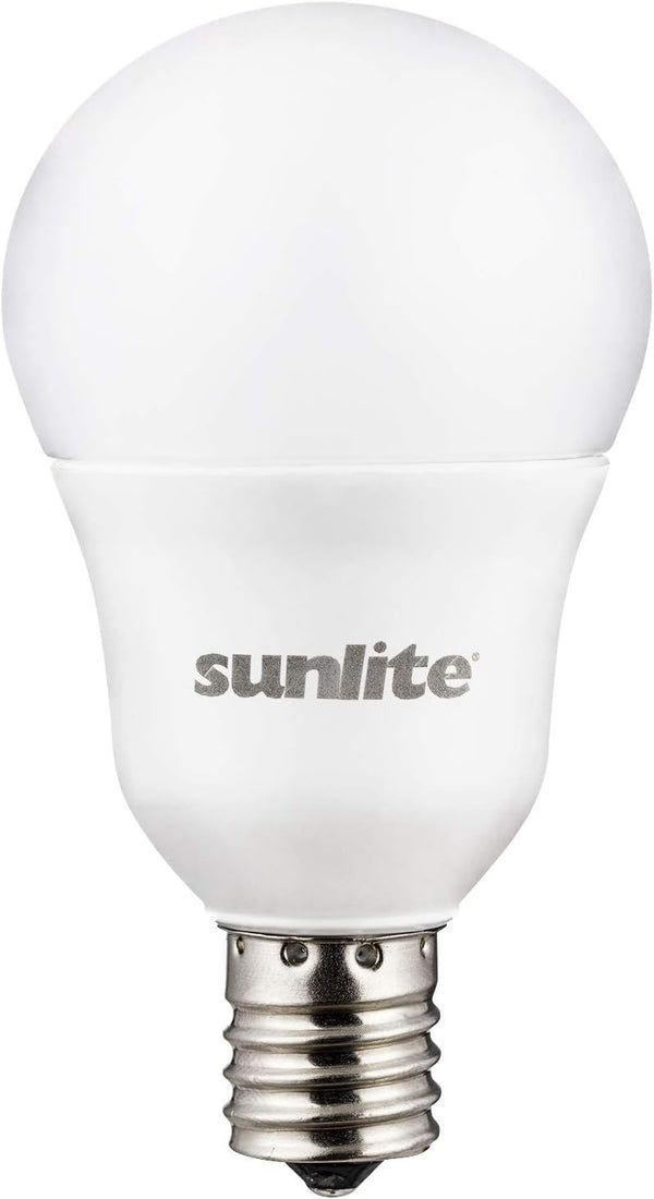 Sunlite 80334-SU LED A15 Light Bulb, 6 Watts (40W Equivalent), E17 Base, 480 Lumens, Dimmable, 3000K Warm White, 1 Count