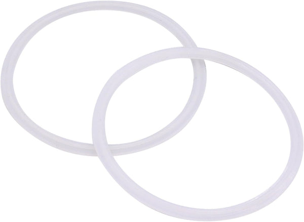 DERNORD Silicone Gasket Tri-clover (Tri-clamp) O-Ring - 4 Inch (Pack of 2)