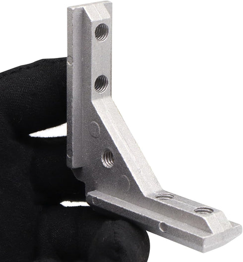 10Pcs 15 Series ULS Aluminum Extrusion Profile Connector Brackets with Corner Pieces and Screws