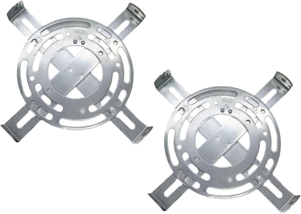 KiBcsLic 2Pcs Light Fixture Mounting Bracket Close to Ceiling Light Mount Plate Compact