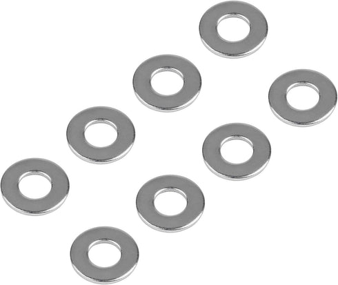 1/4 Inch Stainless Flat Washer, 5/8 Inch Outside Diameter, 304 Stainless Steel, 100 Pieces