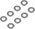 1/4 Inch Stainless Flat Washer, 5/8 Inch Outside Diameter, 304 Stainless Steel, 100 Pieces