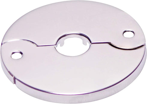 Floor and Ceiling Plate Cover Split Flange Replacement Kit, Fits 1/2 Inch IPS Galvanized Pipe