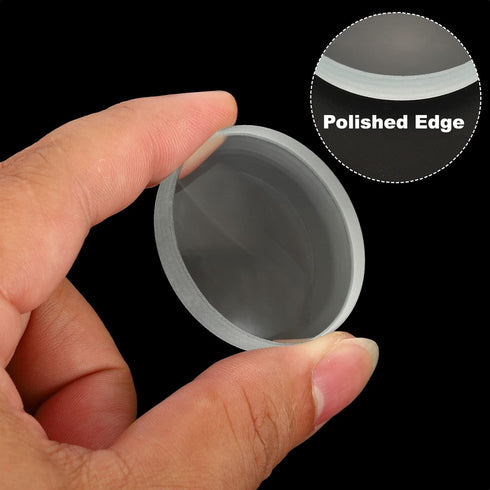 PATIKIL 4" (100mm) Focal Length Double Concave Lens, 40mm Diameter for Physics Experiment