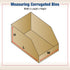 BOX USA BBINMT612K Open Top Bin Boxes, 6" x 12" x 4 1/2", Kraft (Pack of 50)