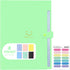 Expanding File Folder, 8 Pockets Accordion Organizer, A4 Letter Size Document Receipt Organizer for Classroom, Home,